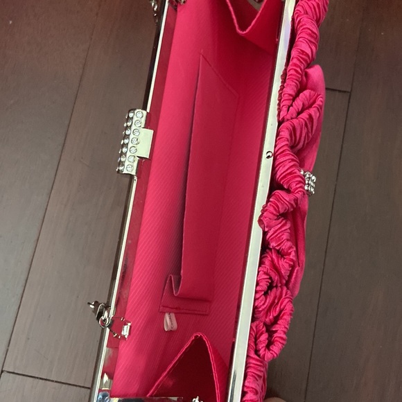 NWOT gyaru hot pink purse / clutch - Picture 4 of 4